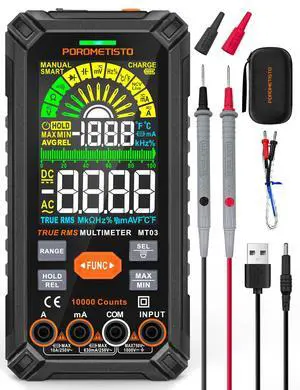 Smart Digital Multimeter Auto-Ranging ,10000 Counts True-RMS Smart Digital Multimeter Auto-Ranging ,10000 Counts True-RMS
