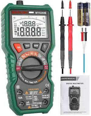 Digital Multimeter, 20000 Count High Resolution True rms Multimeter Digital Multimeter, 20000 Count High Resolution True rms Multimeter