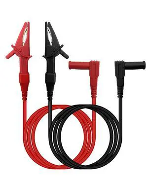 2pcs 3.3Ft Multimeter Alligator Clips Test Leads 2pcs 3.3Ft Multimeter Alligator Clips Test Leads