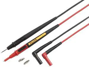 TL175E TwistGuard Double Insulated Silicone Test Lead Set with Removable 4mm Lantern Tips, 2mm Diameter Probe Tips TL175E TwistGuard Double Insulated Silicone Test Lead Set with Removable 4mm Lantern Tips, 2mm Diameter Probe Tips