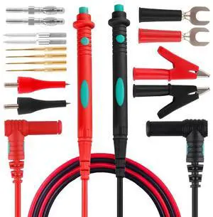 Multimeter Test Leads Kit Set of 16 Multimeter Test Leads Kit Set of 16
