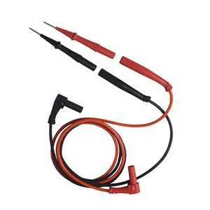 ADLS2 - Deluxe Silicone Test Leads - Professional HVAC/R Multimeter Lead Set with Gold-Plated Tips - Basket Style Strain Relief with Industry Standard L-Shaped Banana Plug Type ADLS2 - Deluxe Silicone Test Leads - Professional HVAC/R Multimeter Lead Set with Gold-Plated Tips - Basket Style Strain Relief with Industry Standard L-Shaped Banana Plug Type