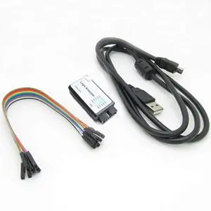 USB Logic Analyzer Device with EMI Ferrite Ring USB Cable 24MHz 8CH 24MHz 8 Channel UART IIC SPI Debug USB Logic Analyzer Device with EMI Ferrite Ring USB Cable 24MHz 8CH 24MHz 8 Channel UART IIC SPI Debug