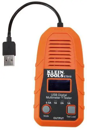 ET910 USB Power Meter and Tester, USB-A Digital Meter for Voltage, Current, Capacity, Energy, Resistance, Max Current ET910 USB Power Meter and Tester, USB-A Digital Meter for Voltage, Current, Capacity, Energy, Resistance, Max Current