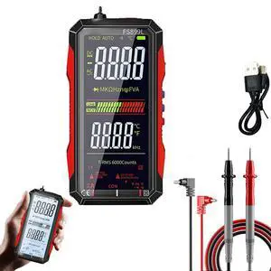 Digital Multimeter FS899L Upgraded - USB Rechargeable, Color Screen Digital Multimeter FS899L Upgraded - USB Rechargeable, Color Screen