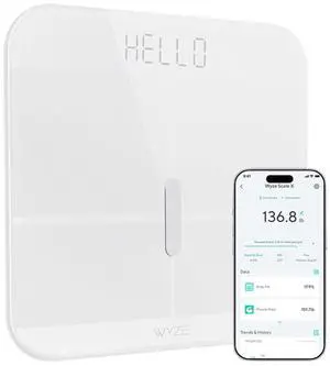 Smart Scale X Digital Bathroom Scale for Body Weight and Fat(White) Smart Scale X Digital Bathroom Scale for Body Weight and Fat(White)