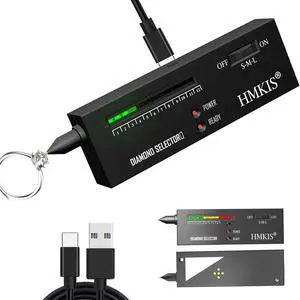 Diamond Tester, Powered by USB, Easy Use Jewelry Diamond Tester Diamond Tester, Powered by USB, Easy Use Jewelry Diamond Tester