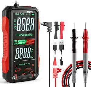 USB Rechargeable Digital Multimeter Smart Automatico True Rms Professional USB Power Multi Testers Continuity Pocket Oscilloscope with Capacitor Voltmeter Megohmmeter Electrical Tools for Electrician USB Rechargeable Digital Multimeter Smart Automatico True Rms Professional USB Power Multi Testers Continuity Pocket Oscilloscope with Capacitor Voltmeter Megohmmeter Electrical Tools for Electrician