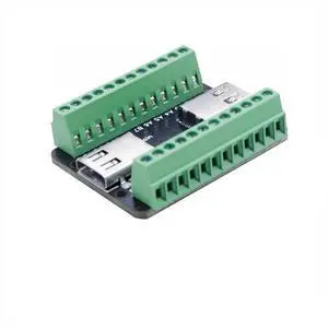 USB 3.1 Type C Female to Female Pass Through Adapter Breakout Board 24 Pin for Date Line Wire Cable Transfer Extension USB 3.1 Type C Female to Female Pass Through Adapter Breakout Board 24 Pin for Date Line Wire Cable Transfer Extension