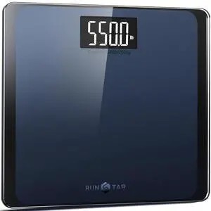 550lb Bathroom Digital Scale for Body Weight with Ultra-Wide Platform and Large LCD Display, Accurate High Precision Scale with Extra-High Capacity 550lb Bathroom Digital Scale for Body Weight with Ultra-Wide Platform and Large LCD Display, Accurate High Precision Scale with Extra-High Capacity