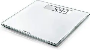 Style Sense Comfort 100 Digital Bathroom Scale LCD Display, 396 lb Capacity, Auto On/Off, Safety Glass Platform, Precise 0.2 lb Increments, Energy Saving, Battery Included White Style Sense Comfort 100 Digital Bathroom Scale LCD Display, 396 lb Capacity, Auto On/Off, Safety Glass Platform, Precise 0.2 lb Increments, Energy Saving, Battery Included White