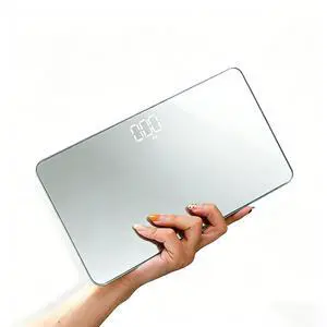 Travel Scale for Body Weight, Small Portable Body Weight Scales Digital Bathroom Mirror Scale Mini Electronic Scale for Personal Health, Body Tape Measure Included (Battery) Travel Scale for Body Weight, Small Portable Body Weight Scales Digital Bathroom Mirror Scale Mini Electronic Scale for Personal Health, Body Tape Measure Included (Battery)