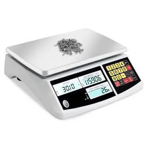 Counting Scale, Coin Scale to Weigh Coins, Precision Electronic Gram Scale for Parts and Coins with Alarm Mode, (30kg/66lb, 0.1g), g/kg/lb Counting Scale, Coin Scale to Weigh Coins, Precision Electronic Gram Scale for Parts and Coins with Alarm Mode, (30kg/66lb, 0.1g), g/kg/lb