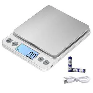 Upgraded Larger Size Digital Food Scale Weight Grams and OZ, 5kg/0.1g Kitchen Scale for Cooking Baking, High Precision Electronic Scale with LCD Display Upgraded Larger Size Digital Food Scale Weight Grams and OZ, 5kg/0.1g Kitchen Scale for Cooking Baking, High Precision Electronic Scale with LCD Display