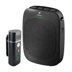 15W Voice Amplifier with Wireless Lapel Microphone 15W Voice Amplifier with Wireless Lapel Microphone