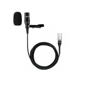 Replacement Lavalier/Lapel Microphone for Audio-Technica Wireless Bodypack Transmitter Wireless Lavalier System, Condenser, Unidirectional, 4-Pin Hirose (HRS) Female Connector, Black Replacement Lavalier/Lapel Microphone for Audio-Technica Wireless Bodypack Transmitter Wireless Lavalier System, Condenser, Unidirectional, 4-Pin Hirose (HRS) Female Connector, Black