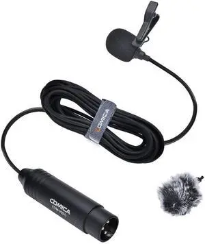 V02C Cardioid XLR Lavalier Microphone for Camcorder, Zoom Recorder V02C Cardioid XLR Lavalier Microphone for Camcorder, Zoom Recorder