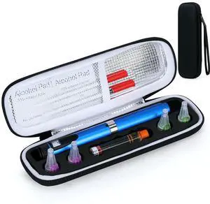 Portable Insulin Pen Case, Holds 1 Insulin Pen, 4 Needles, and 1 Cartridge Portable Insulin Pen Case, Holds 1 Insulin Pen, 4 Needles, and 1 Cartridge