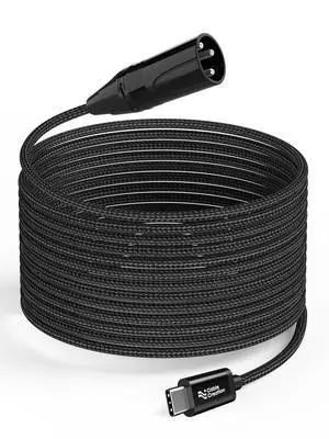 USB C to XLR Male Speaker Cable for Cellphone/Laptop/Tablet USB C to XLR Male Speaker Cable for Cellphone/Laptop/Tablet