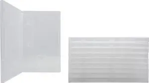 10mm Clear Game Cases - Compatible with Nintendo Switch - 1-Cartridge Capacity - VGBR10SWCL (10 Cases) 10mm Clear Game Cases - Compatible with Nintendo Switch - 1-Cartridge Capacity - VGBR10SWCL (10 Cases)