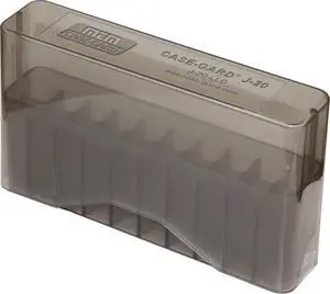 20 Round Slip-Top Magnum Rifle Ammo Box 300 Rem. ULTRA Mag. 300 Weatherby Mag., Clear Smoke 20 Round Slip-Top Magnum Rifle Ammo Box 300 Rem. ULTRA Mag. 300 Weatherby Mag., Clear Smoke