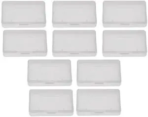10PCS Game Cartridge Case Box, Transparent Anti Dust Cover Storage Box, Game Card Case Compatible with Nintendo Game Boy Advance GBA (2.6 X1.6X 0.3in) 10PCS Game Cartridge Case Box, Transparent Anti Dust Cover Storage Box, Game Card Case Compatible with Nintendo Game Boy Advance GBA (2.6 X1.6X 0.3in)
