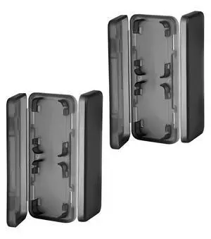 2 Pack Game Card Case 4 in1 Game Slots SD Card Holder Anti-Drop Design Game Card Storage Organizer for Switch OLED/Lite 2 Pack Game Card Case 4 in1 Game Slots SD Card Holder Anti-Drop Design Game Card Storage Organizer for Switch OLED/Lite