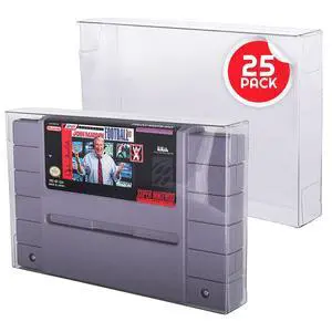SNES Games Cartridge Protector, 0.40 MM, Pack of 25 SNES Games Cartridge Protector, 0.40 MM, Pack of 25