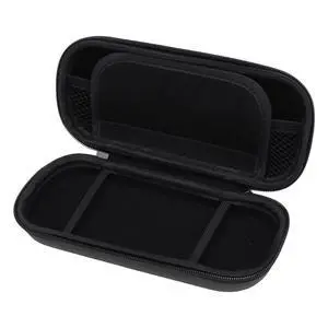 3000 Carrying Case, Hard Game Console Protective Case Bag with Wrist Band, 5 Game Cartridge Slots, Travel Pocket Pouch and Mesh Pocket, Water PU EVA (Black) 3000 Carrying Case, Hard Game Console Protective Case Bag with Wrist Band, 5 Game Cartridge Slots, Travel Pocket Pouch and Mesh Pocket, Water PU EVA (Black)