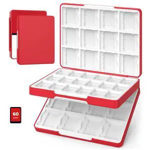 60 Game Card Case Compatible with Nintendo Switch 2/OLED/3DS/3DSXL 60 Game Card Case Compatible with Nintendo Switch 2/OLED/3DS/3DSXL
