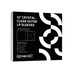 Flexible Archival-Grade Vinyl Jacket Outer Sleeves 100 Pack Crystal Clear Polypropylene, Anti-Static & Acid-Free Flexible Archival-Grade Vinyl Jacket Outer Sleeves 100 Pack Crystal Clear Polypropylene, Anti-Static & Acid-Free