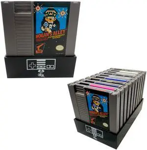, Black, NES Compatible Cartridge Holder, NES Game Tray, Holds 10 Games, Clutter Reducing, Retro Video Game Collection, Works with Nintendo Entertainment System NTSC and PAL Cartridges , Black, NES Compatible Cartridge Holder, NES Game Tray, Holds 10 Games, Clutter Reducing, Retro Video Game Collection, Works with Nintendo Entertainment System NTSC and PAL Cartridges