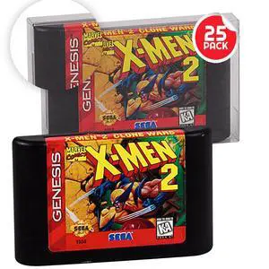 Video Game Case Protector compatible for Sega Genesis Cartridge - Bulk retail bags game cases. Retro gaming console partner for retro game system collection (pack of 25) Video Game Case Protector compatible for Sega Genesis Cartridge - Bulk retail bags game cases. Retro gaming console partner for retro game system collection (pack of 25)
