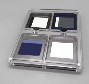 1/3/4 Slots Transparent Magnetic Cover Acrylic Game Cartridge Holder Dustproof Display Storage Box for Gameboy GB GBC (1 Slots) 1/3/4 Slots Transparent Magnetic Cover Acrylic Game Cartridge Holder Dustproof Display Storage Box for Gameboy GB GBC (1 Slots)