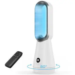 Tower Fan for Bedroom - 22 inch Bladeless Fan, 8 Speeds, 9H Timer, LED Display, Cooling Fans Quiet Standing Floor Fan Powerful for Indoor Home Office Room Tower Fan for Bedroom - 22 inch Bladeless Fan, 8 Speeds, 9H Timer, LED Display, Cooling Fans Quiet Standing Floor Fan Powerful for Indoor Home Office Room