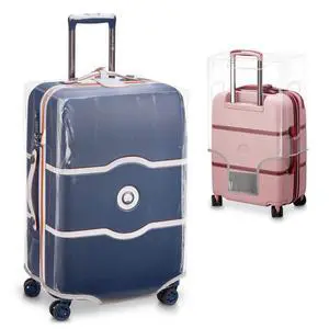 Premium Clear Suitcase Covers | TSA Approved | Handle Openings on L&R | 28in Luggage Protector Premium Clear Suitcase Covers | TSA Approved | Handle Openings on L&R | 28in Luggage Protector