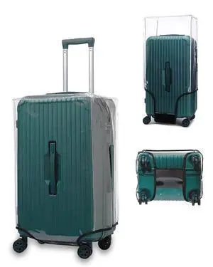 32 Inch Trunk Luggage Cover, Transparent PVC Suitacse Cover, Travel Waterproof Clear Luggage Protector Suitcase Cover 32 Inch Trunk Luggage Cover, Transparent PVC Suitacse Cover, Travel Waterproof Clear Luggage Protector Suitcase Cover