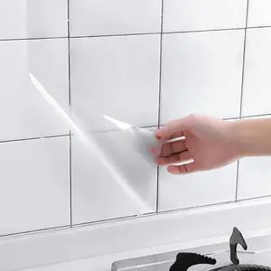 Clear Contact Paper Roll 17.7'' x 118'' Clear Glossy Self-Adhesive Film Cover Removable Protective Film Transparent Liners Drawers Shelves Kitchen Cabinets Desks Fridge Roll Clear Contact Paper Roll 17.7'' x 118'' Clear Glossy Self-Adhesive Film Cover Removable Protective Film Transparent Liners Drawers Shelves Kitchen Cabinets Desks Fridge Roll