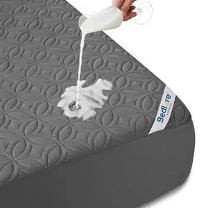 Waterproof Mattress Protector, King Size Mattress Pad Waterproof Mattress Protector, King Size Mattress Pad