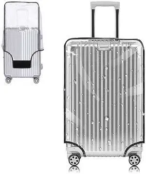 Clear PVC Suitcase Cover Protectors 30 Inch Luggage Cover Protectors for Wheeled Suitcase 30'' Clear PVC Suitcase Cover Protectors 30 Inch Luggage Cover Protectors for Wheeled Suitcase 30''