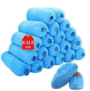 Shoe Covers Disposable 200 Pack (100 Pairs) Shoe Covers Disposable 200 Pack (100 Pairs)