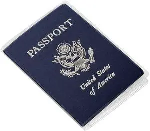Waterproof Clear PVC Passport Cover Holder Case Protector ID Card Waterproof Clear PVC Passport Cover Holder Case Protector ID Card