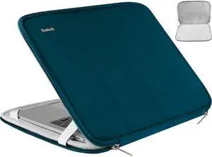 Laptop Sleeve 14 inch, Upgrade Durable Shockproof Protective Computer Cover Flip Case Briefcase Carrying Bag Compatible with 14" HP, Lenovo, Asus, Acer, Notebook, Chromebook Computer, Cyan Laptop Sleeve 14 inch, Upgrade Durable Shockproof Protective Computer Cover Flip Case Briefcase Carrying Bag Compatible with 14" HP, Lenovo, Asus, Acer, Notebook, Chromebook Computer, Cyan