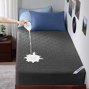 Waterproof Mattress Protector, Twin XL Size Mattress Pad Waterproof Mattress Protector, Twin XL Size Mattress Pad