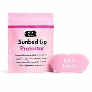 Sunbed Protective Lip Cover, UV Shield for Lips on Sunbed, Silicone Material Skincare for Tanning Sessions Sunbed Protective Lip Cover, UV Shield for Lips on Sunbed, Silicone Material Skincare for Tanning Sessions