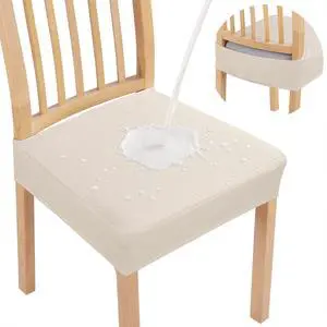 Waterproof Seat Covers for Dining Room Chairs, No Rear Covers Waterproof Seat Covers for Dining Room Chairs, No Rear Covers