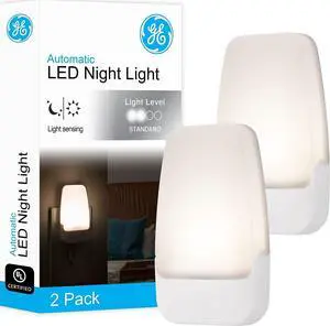 Plug in Night Light with Dusk to Dawn Sensor, 2 Pack Plug in Night Light with Dusk to Dawn Sensor, 2 Pack