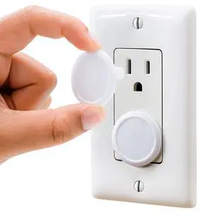 Outlet Covers Proofing (50 Pack) Safe & Secure Electric Plug Protectors | Sturdy Childproof Socket Covers for Home & Office | Easy Installation | Protect Toddlers & Babies | White Outlet Covers Proofing (50 Pack) Safe & Secure Electric Plug Protectors | Sturdy Childproof Socket Covers for Home & Office | Easy Installation | Protect Toddlers & Babies | White