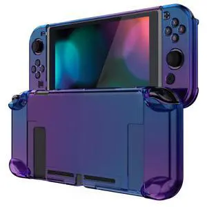 PlayVital Unique Cover for Nintendo Switch, Protective Case Protector for Switch - Shock-Absorbent Anti-Scratch Dockable Durable Hard Shell Game Accessories, Gradient Translucent Bluebell PlayVital Unique Cover for Nintendo Switch, Protective Case Protector for Switch - Shock-Absorbent Anti-Scratch Dockable Durable Hard Shell Game Accessories, Gradient Translucent Bluebell