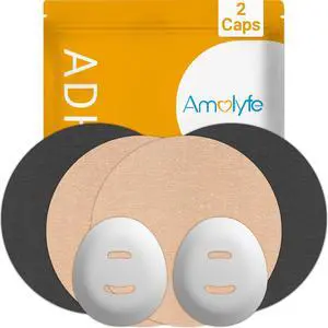 Dexcom G7 & Stelo Overpatches Trial Pack - 2 Reusable Add-On Hard Cover Cap Dexcom G7 & Stelo Overpatches Trial Pack - 2 Reusable Add-On Hard Cover Cap